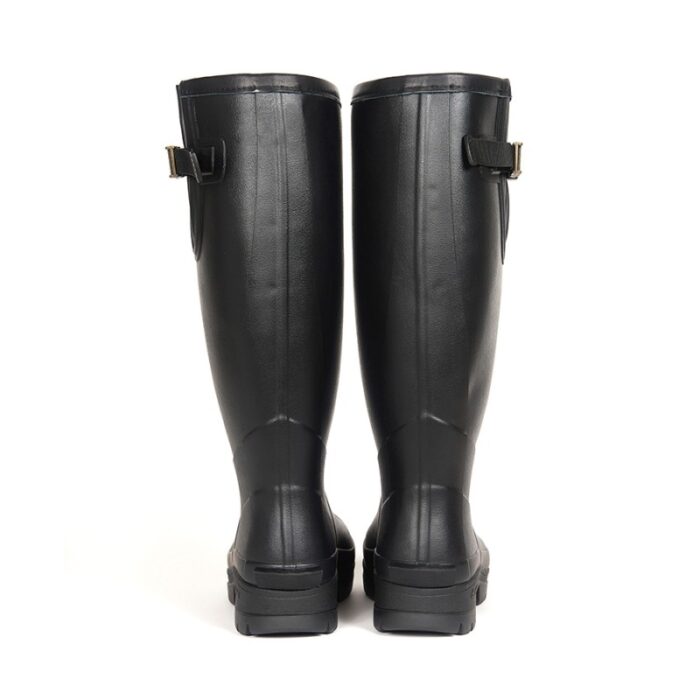 Barbour Tempest Wellingtons MRF0016 – Black Rubber – Mens Wellingtons - Crep Direct UK