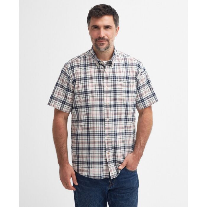 Barbour Drafthill Shirt MSH5439 – Navy Cotton – Mens Clothing - Crep Direct UK