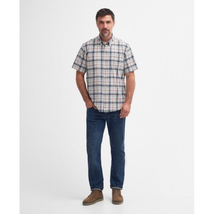 Barbour Drafthill Shirt MSH5439 – Navy Cotton – Mens Clothing - Crep Direct UK