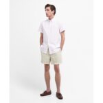 Barbour Striped Oxford Shirt MSH5447 – Classic Pink Cotton – Mens Clothing - Crep Direct UK