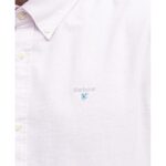 Barbour Striped Oxford Shirt MSH5447 – Classic Pink Cotton – Mens Clothing - Crep Direct UK