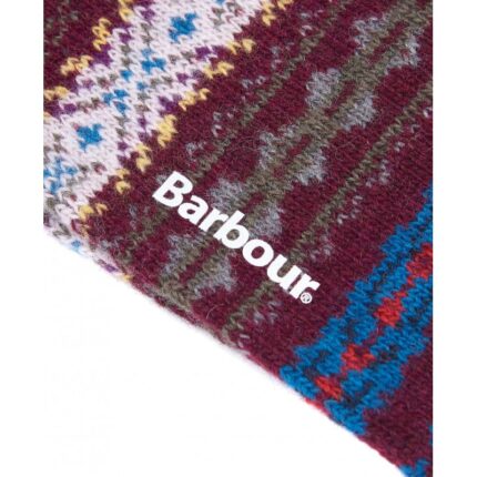 Barbour Boyd Socks MSO0062 – Burgundy – Mens Clothing - Crep Direct UK