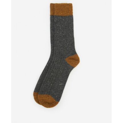 Barbour Houghton Socks MSO0091 - Grey - Mens Clothing