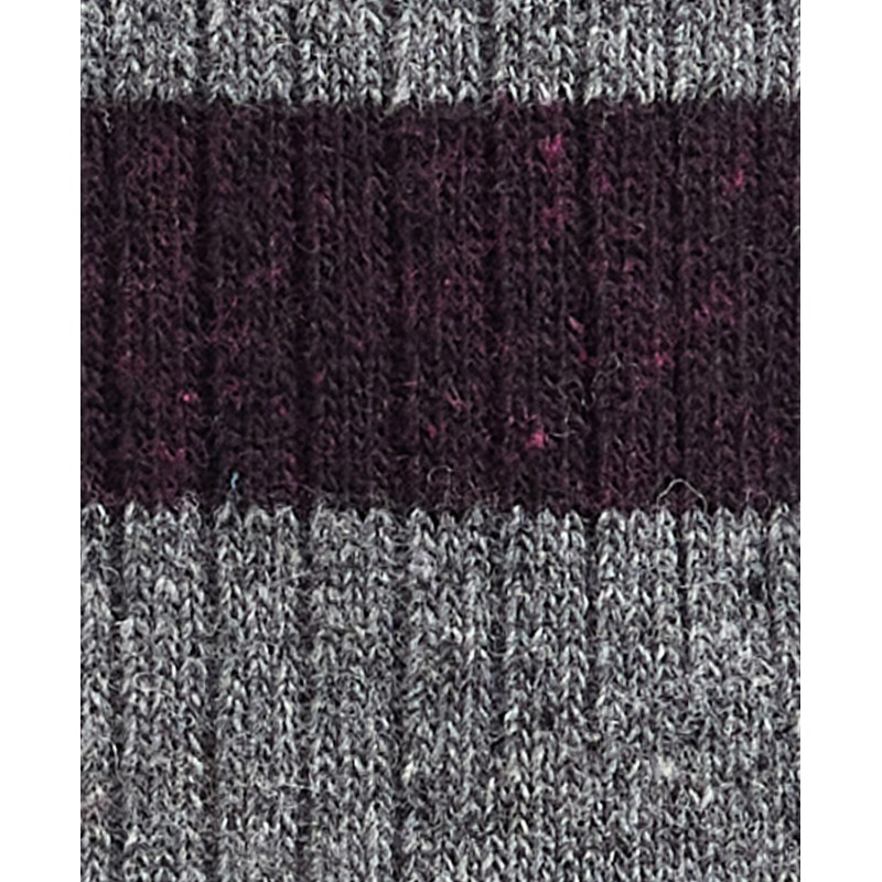 Barbour Houghton Stripe Socks MSO0170 – Purple – Mens Clothing - Crep Direct UK
