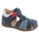 Geox B Sandal Macchia B254VA – Navy Leather – Boys Sandals - Crep Direct UK