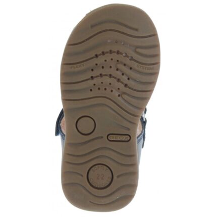 Geox B Sandal Macchia B254VA – Navy Leather – Boys Sandals - Crep Direct UK