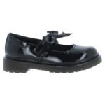 Dr. Martens Maccy Ii J 21776001 School Shoes – Black Patent – Girls School Shoes - Crep Direct UK
