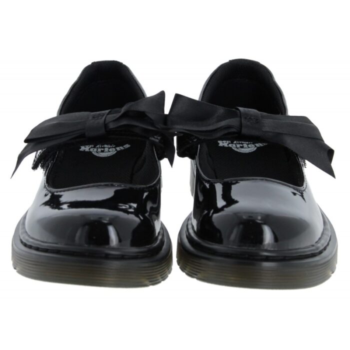Dr. Martens Maccy Ii J 21776001 School Shoes – Black Patent – Girls School Shoes - Crep Direct UK