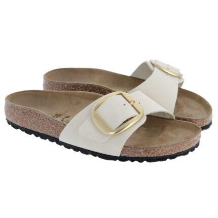 Birkenstock Madrid Big Buckle 1026604 Sandals – Ecru Birkoflor – Womens Sandals, Sliders & Toe Posts - Crep Direct UK Birkenstock Madrid Big Buckle 1026604 Sandals – Ecru Birkoflor – Womens Sandals, Sliders & Toe Posts - Crep Direct UK