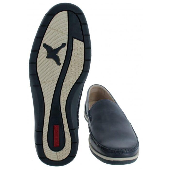 Pikolinos Marbella M9A-3111 Shoes – Blue Leather – Mens Shoes - Crep Direct UK