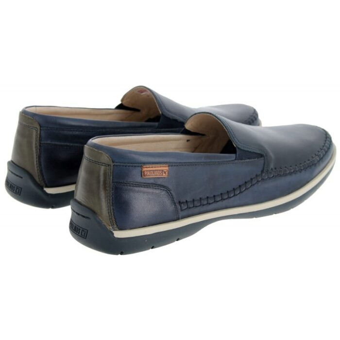 Pikolinos Marbella M9A-3111 Shoes – Blue Leather – Mens Shoes - Crep Direct UK
