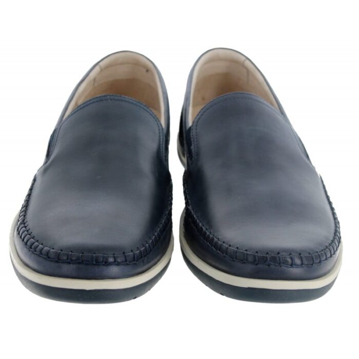 Pikolinos Marbella M9A-3111 Shoes – Blue Leather – Mens Shoes - Crep Direct UK