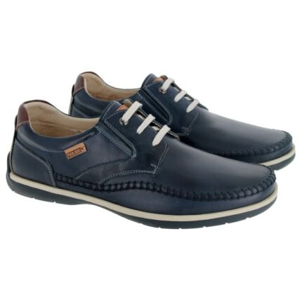 Pikolinos Marbella M9A-4118 Shoes – Blue Leather – Mens Shoes - Crep Direct UK Pikolinos Marbella M9A-4118 Shoes – Blue Leather – Mens Shoes - Crep Direct UK
