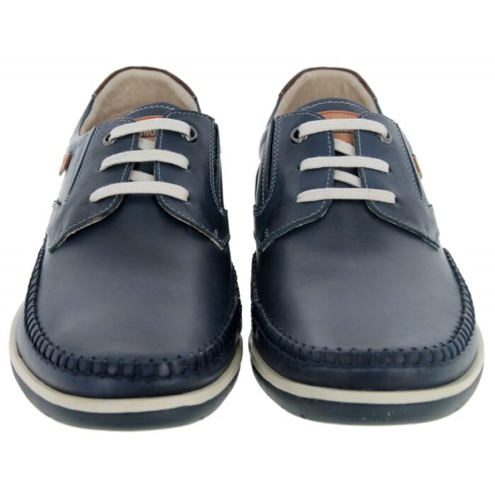 Pikolinos Marbella M9A-4118 Shoes – Blue Leather – Mens Shoes - Crep Direct UK