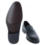 The Golden Boot Golden Boot Marco 4520 Loafers – Black Leather – Mens Wedding Shoes - Crep Direct UK