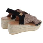 Toni Pons Masai Espadrille Sandals – Black – Womens Sandals, Sliders & Toe Posts - Crep Direct UK