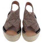 Toni Pons Masai Espadrille Sandals – Black – Womens Sandals, Sliders & Toe Posts - Crep Direct UK