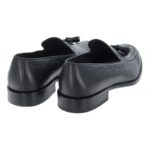 The Golden Boot Golden Boot Massimo 4515 Loafers – Black Leather – Mens Wedding Shoes - Crep Direct UK