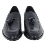 The Golden Boot Golden Boot Massimo 4515 Loafers – Black Leather – Mens Wedding Shoes - Crep Direct UK