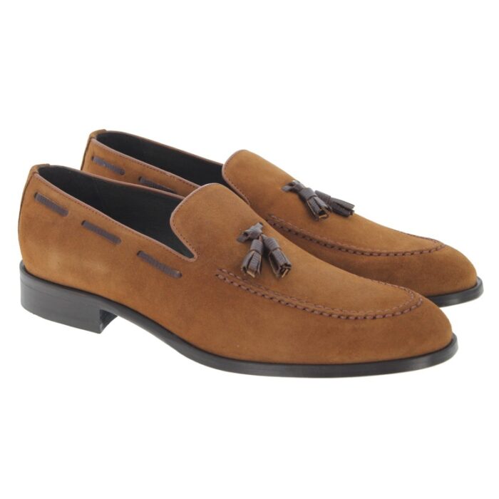 The Golden Boot Golden Boot Massimo 4515 Loafers – Cuero Suede – Mens Shoes - Crep Direct UK