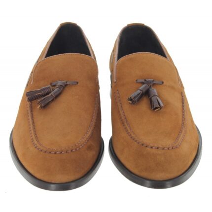 The Golden Boot Golden Boot Massimo 4515 Loafers – Cuero Suede – Mens Wedding Shoes - Crep Direct UK
