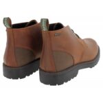 Barbour Maxwell Chukka Boots MFO0770 – Teak leather – Mens Boots - Crep Direct UK