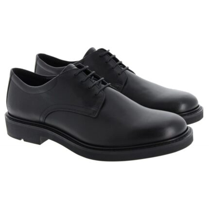 Ecco Metropole London 525604 Shoes – Black Leather – Mens Shoes - Crep Direct UK