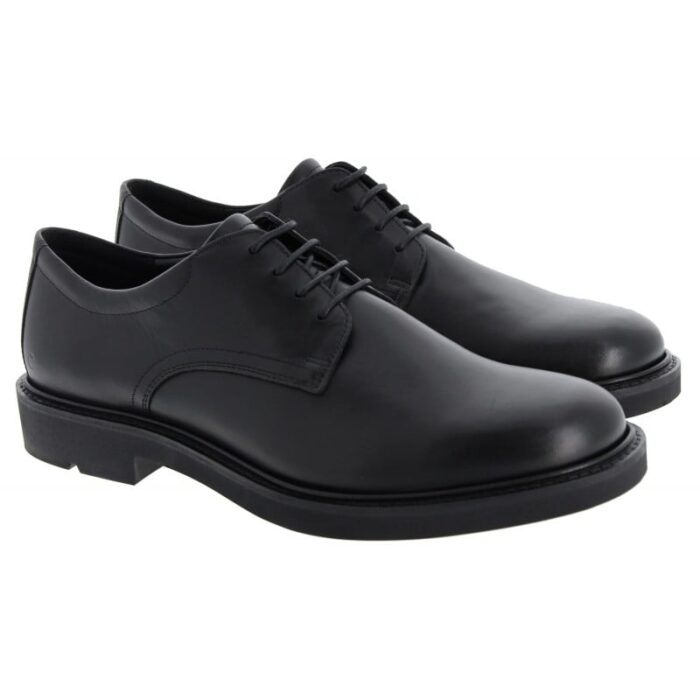 Ecco Metropole London 525604 Shoes – Black Leather – Mens Shoes - Crep Direct UK