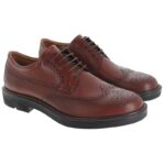 Ecco Metropole London 525614 Shoes – Cognac Leather – Mens Shoes - Crep Direct UK