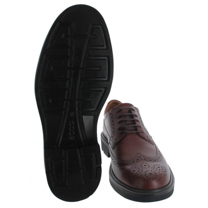 Ecco Metropole London 525614 Shoes – Cognac Leather – Mens Shoes - Crep Direct UK