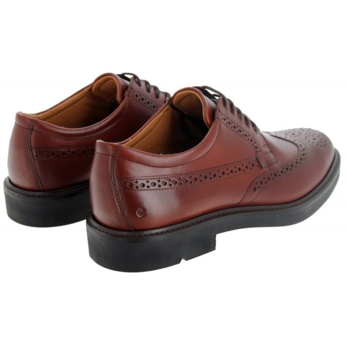 Ecco Metropole London 525614 Shoes – Cognac Leather – Mens Shoes - Crep Direct UK