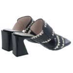 Hispanitas Miami HV253946 Heeled Mules – Black Leather – Womens Sandals, Sliders & Toe Posts - Crep Direct UK Hispanitas Miami HV253946 Heeled Mules – Black Leather – Womens Sandals, Sliders & Toe Posts - Crep Direct UK
