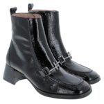 Hispanitas Milan HI243727 Ankle Boots – Black Patent – Womens Boots - Crep Direct UK