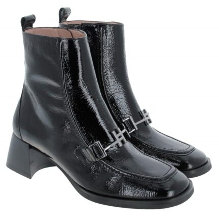Hispanitas Milan HI243727 Ankle Boots - Black Patent - Womens Boots