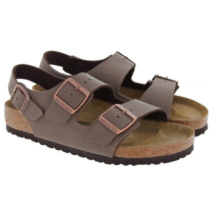 Birkenstock Milano 634501 Sandals – Mocha Birko- Flor Nubuck – Womens Sandals, Sliders & Toe Posts - Crep Direct UK Birkenstock Milano 634501 Sandals – Mocha Birko- Flor Nubuck – Womens Sandals, Sliders & Toe Posts - Crep Direct UK