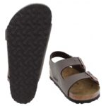 Birkenstock Milano 634501 Sandals – Mocha Birko- Flor Nubuck – Womens Sandals, Sliders & Toe Posts - Crep Direct UK