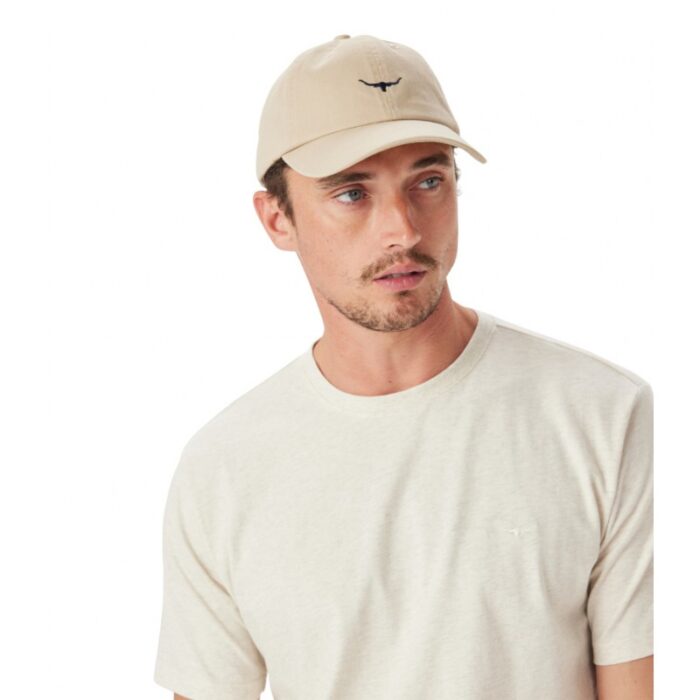 R. M. Williams Mini Longhorn Twill Cap – Ecru – Mens Clothing - Crep Direct UK