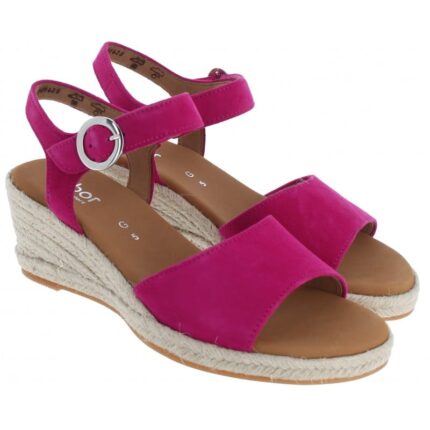 Gabor Monica 62.710 Sandals – Pink Suede – Womens Sandals, Sliders & Toe Posts - Crep Direct UK Gabor Monica 62.710 Sandals – Pink Suede – Womens Sandals, Sliders & Toe Posts - Crep Direct UK