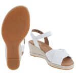 Gabor Moon 62.712 Sandals – White Leather – Womens Sandals, Sliders & Toe Posts - Crep Direct UK