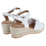 Gabor Moon 62.712 Sandals – White Leather – Womens Sandals, Sliders & Toe Posts - Crep Direct UK
