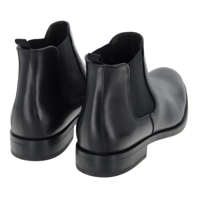 The Golden Boot Golden Boot Morant 2805 Boots – Black Leather – Mens Boots - Crep Direct UK