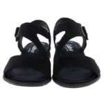 Gabor Mostic 46.063 Sandals – Black Nubuck – Womens Sandals, Sliders & Toe Posts - Crep Direct UK