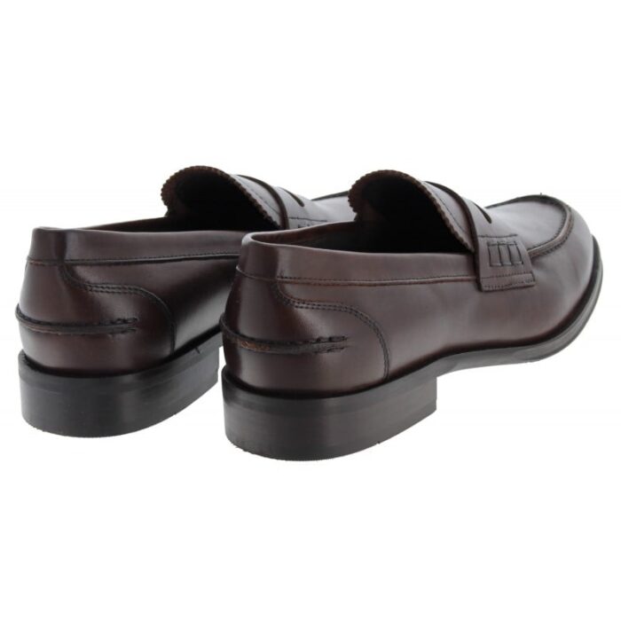 The Golden Boot Golden Boot Fernando 1703 Loafer – Marron Leather – Mens Shoes - Crep Direct UK