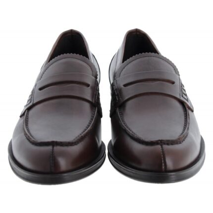 The Golden Boot Golden Boot Fernando 1703 Loafer – Marron Leather – Mens Shoes - Crep Direct UK