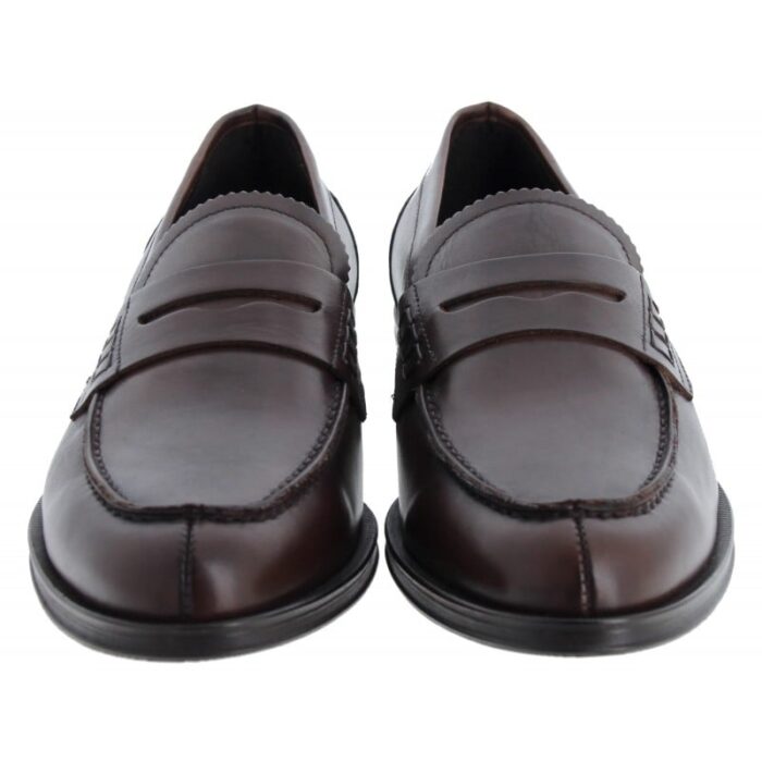 The Golden Boot Golden Boot Fernando 1703 Loafer – Marron Leather – Mens Shoes - Crep Direct UK