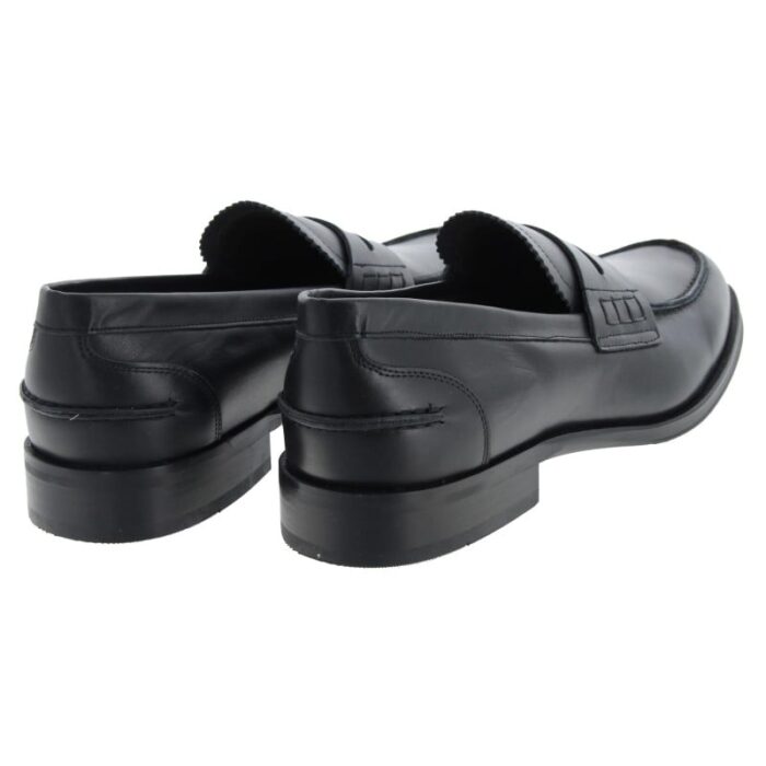 The Golden Boot Golden Boot Fernando 1703 Loafer – Black Leather – Mens Shoes - Crep Direct UK