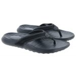 Hey Dude Myers Flip Sport Mode 40713 – Black/Black – Mens Sandals, Sliders & Toe Posts - Crep Direct UK