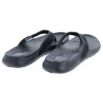 Hey Dude Myers Flip Sport Mode 40713 – Black/Black – Mens Sandals, Sliders & Toe Posts - Crep Direct UK