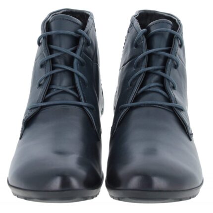Josef Seibel Naly 09 79709 Lace-Up Ankle Boots – Ocean Leather – Womens Boots - Crep Direct UK