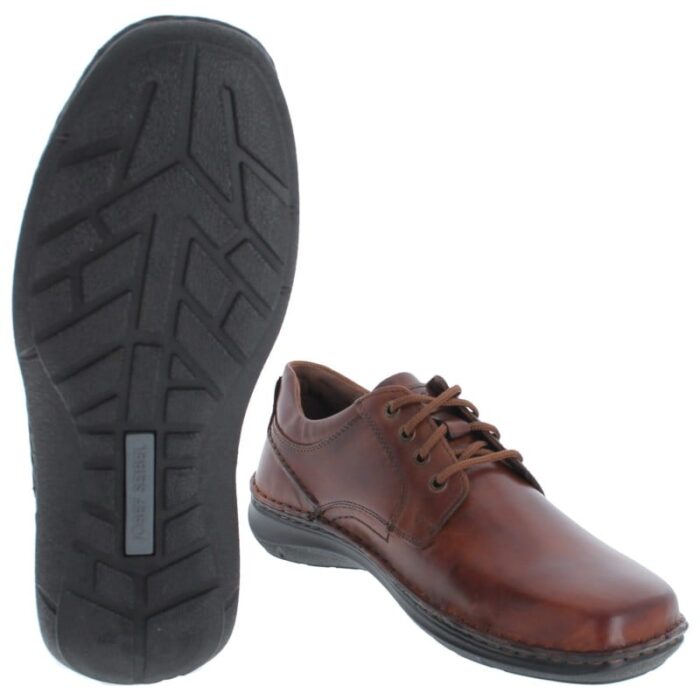 Josef Seibel New Anvers 06 44906 Lace-Up Shoes – Cognac Leather – Mens Shoes - Crep Direct UK